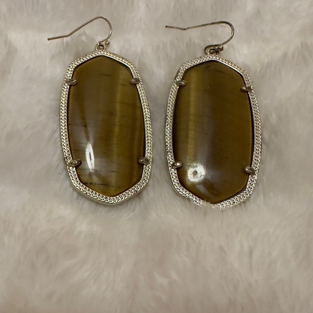 KS Tigers Eye Danielle Earrings